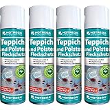 4 x HOTREGA Teppich- und Polster-Fleckschutz 300ml Spray