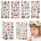 IKACEUO Paw Patrol Kinder Sticker,10 Bogen 3D Stickerset ,200+ Aufkleber (Aufkleber Kinder, Jungen, Mädchen, Kindersticker,Kindergeburtstag, Mitgebsel, Gastgeschenke) für Geschenkdek