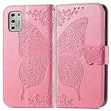 Handyhülle für Moto G Stylus 2021 6.8inch Hülle Leder Klapphülle mit Kartenfach Ständer Flip Case für Moto G Stylus - DESD220058 R