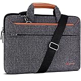 DOMISO 14 Zoll Wasserdicht Laptop Tasche Aktentasche Schultertasche Notebooktasche für 14' Lenovo IdeaPad Yoga 710 ThinkPad A475/HP Stream 14 Pavilion 14/Asus/Dell, B