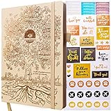 Law of Attraction Planner - Undated Deluxe Weekly, Monthly Planner, a 12 Month Journey to Increase Productivity & Happiness - Life Organizer, Gratitude Journal, and Stick