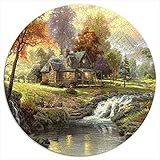 CAFO 1000 Teile Puzzle-Kreise für Erwachsene und Kinder Thomas Kinkade fordern Sie Sich heraus 26,5'x 26,5' Papierp