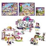 LEGO 66687 Friends Vorteilspaket, 3-in-1 Set mit Friseursalon von Heartlake City, Waffelhaus und Olivias Blumengarten, Spielzeug, Geschenk fü