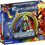 PLAYMOBIL Box 70736 Novelmore 'Die Schatzsuche' mit 5 Novelmore-Spielsets, Kochbuch und Notizheft, Ab 6 Jahren [Exklusiv bei Amazon]