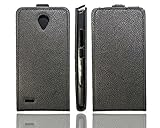 caseroxx Flip Cover für Mobistel Cynus F8, Tasche (Flip Cover in schwarz)