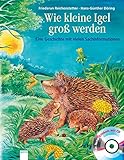 Wie kleine Igel groß werden: Sachbilderbuch über Umwelt, Natur und Tiere mit Hörspiel für Kindergarten und Grundschule: Eine Geschichte mit vielen S