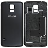 Original Samsung Akkudeckel black / schwarz für Samsung G903F Galaxy S5 NEO (Akkufachdeckel, Batterieabdeckung, Rückseite, Back-Cover) - GH98-37898