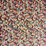 DecoHomeTextil Fußmatte Sauberlaufmatte Fußabtreter Schmutzfangmatte Mosaik Bunt Steine 40 x 60 cm Eckig abwischbar Bodenmatte Läufer Universalbodenbelag Bodenbelag Badvorleg