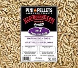 PINI Hartholzpellets № 7 BBQ Pizza Oven Basilikum 10 Kg Grillpellets zum Grillen Räuchern Smok
