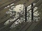 Berkin Arts M.C. Escher Giclee Kunstdruckpapier Kunstdruck Kunstwerke Gemälde Reproduktion Poster Drucken(Pfütze)
