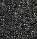 Rhinestone Paradise Dekosand Schwarz 600g Quarzsand Deko Sand Streusand Streudeko Schwarzer Sand Streusand Tischdeko Dek