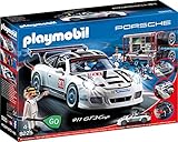 PLAYMOBIL Porsche 9225 Porsche 911 GT3 Cup, ab 4 Jahren inkl. Lichteffekten und viel Zubehö