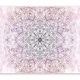 murando Fototapete Mandala 350x256 cm Vlies Tapeten Wandtapete XXL Moderne Wanddeko Design Wand Dekoration Wohnzimmer Schlafzimmer Büro Flur Abstrakt Orient Zen f-C-0131