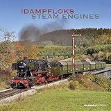 Dampfloks 2022 - Broschürenkalender 30x30 cm (30x60 geöffnet) - Kalender mit Platz für Notizen - Steam Engines - Bildkalender - Wandk