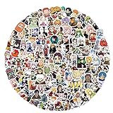 YEESACG - 200 Stück Anime-Aufkleber aus Vinyl, wasserdicht, Cartoon-Manga-Aufkleber für Wasserflasche, Hydroflasche, Skateboard, Laptop, Gepäck, Telefon, Aufkleber für Erwachsene, Teenager,