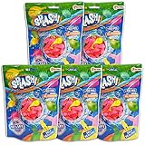 Wasserbomben Splash Wasserballons 100 Stück - selbstschließend, 5 Packung