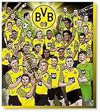BVB 09 Borussia Dortmund Adventskalender 2021 Kalender Weihnachtskalender Fußball Comic Fairtrade (€ 9,95/100g)