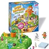 Ravensburger Kinderspiele 20811 - Lotti Karotti Deluxe - Wettlaufspiel für 2 bis 4 Spieler ab 4 J
