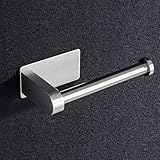 Toilettenpapierhalter Ohne Bohren, Aikzik® Selbstklebend Toilettenpapierrollenhalter Edelstahl Klopapierhalter Wc Halter Rollenhalter Klorollenhalter Papierhalter für Küche und B