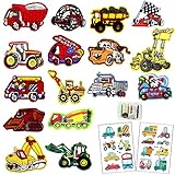 Bügelflicken Kinder,Applikation Flicken zum Aufbügeln,Patch Kinder Cars,Bügelbilder Aufbügelflicken Junge,Aufbügelflicken Kinder Auto,Patch Sticker Kleidung,T-shirt Jeans Kleidung