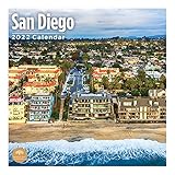 Bright Day 2022 Home Sweet Home San Diego Wandkalender 30,5 x 30,5 cm, Südkalifornien Strand, USA Evergreen Hometown Reiseziel Insp