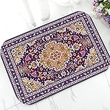 N/Ａ Startseite EingangsmatteVintage Perser Teppich Willkommen Türkischer Perser Teppich Teppich für Badezimmer Küche RutschfestHousewarming Geschenk- 24'x36'