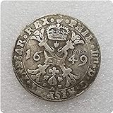 QUEFANGONGYI Heiliges Römisches Reich 1649 Münze Taylor Münzkop
