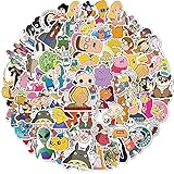 JZLMF 50PCS animierter Film Charakter Aufkleber Notebook Gitarre Skateboard Geschenk Spielzeug niedlichen Cartoon Charakter Aufkleb