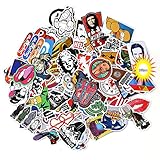 Neuleben Aufkleber Pack [100-pcs] Graffiti Sticker Decals Vinyls für Laptop, Kinder, Autos, Motorrad, Fahrrad, Skateboard Gepäck, Bumper Sticker Hippie Aufkleber Bomb wasserdicht (Serie-2)