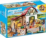 Playmobil Country 6927 Ponyhof mit vielen Tieren und Heuboden, Ab 4 J