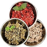 Barf-Snack gesundes Frostfutter für Hunde & Katzen - Sparpaket Rind-Mix-Probiotik-Plus 28kg Barf-Gefrierfutter, F