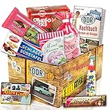 Ost Süßigkeiten aus der DDR / Geschenkeset zum Geburtstag für Sie / DDR Pak