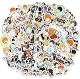 WayOuter 100 STK Anime Haikyuu Stickers Wasserdicht Vinyl Aufkleber für Laptop, MacBook, Gepäck, Skateb