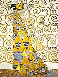 1art1 Gustav Klimt - Die Erwartung, 1905-1909 (Detail) Poster Kunstdruck 80 x 60