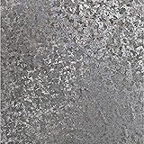 Arthouse 294305 Velvet Crush Foil Gunmetal Tapete Kollektion Illusions, 10.05 x 0.53