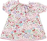 Götz 3402442 Mille Fleur Nachthemd für Babypuppen - Puppenkleidung Gr. S passend für Puppen von 30 - 33