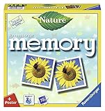 Ravensburger 26633 - Nature Memory, der Spieleklassiker für alle Natur-Fans, Merkspiel für 2-8 Spieler ab 4 J