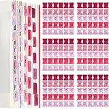 450 Stück Bibeltabs, bunte rosa Serie, klebrige Index-Tabs, Bibel-Tabs, alte und neue Testamente, Bibelbücher Tabs, Bibel-Tabs für Journaling, Notizbuch, Tagebuch, 330 Buch-Tabs 120 Blanko-Tab