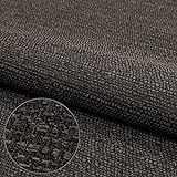 Pure Textilien Webstoff Strukturstoff Portland - Möbelstoff Polsterstoff Uni Meterware - braun 25