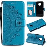 FEYYXI Handyhülle für Moto G6 Hülle Leder Schutzhülle Brieftasche mit Kartenfach Stoßfest Handyhülle Case für Motorola Moto G6 / Moto 1S - FEHH11277 B