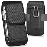 ykooe Handy Holster Gürteltasche Handytasche mit Gütelclip Hohe Dichte Oxford Harte Carvas Outfit mit Schreibhalterung Hüftentasche für iPhone und Samsung Smartp