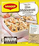 Maggi Fix Ofen Makkaroni mit Frischkäse, 18 er Pack (18 x 39 g)