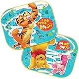 2 x Auto Sonnenschutz Vorhänge Seitenscheibe Sonnenblende wählbar: Mickey - Cars - Starwars Winnie/UV Schutz Geschenk Jungen - Winnie T