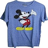 Mickey Mouse Classic Distressed Logo Adult M?nner T-Shirt (Gro?)