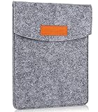 ProCase 6-Zoll-Hülsen-Koffer-Tasche, Tragbarer Filz Tragebeutel Schutzhülle für 5-6'Zoll Tablette Smartphone E-Reader E-Book -G