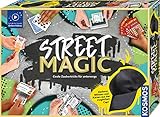Kosmos 682002 Street Magic, Coole Zaubertricks für unterwegs, magische Zauberutensilien, 75 Tricks, Zaubern lernen, Zauberkasten für Einsteiger, Jugendliche und Kinder ab 8 Jahre, Online-T