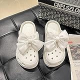 Perferct Damen Schuhe Boots,Frauen Anti-Skid AußErhalb des Bodens 2021 ErhöHte Laminatstrand KüHle Hausschuhe-Frauenmodelle_EU 39 (24,5 cm / 9,65')_weiß