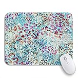 Gaming mouse pad muster original tier fell leopard safari afrikanischer gepard coole rutschfeste gummi backing computer mousepad für notebook