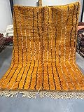 Marokkanische Beni Mrirt Berber Teppich Orient Teppich - 100% handgewebte natürlich Tribal Wolle Teppich - Diamant Formen - 322 x 232
