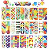 30 Stück Lesezeichen Magnetisch,Magnetische Lesezeichen Leseminis,Magnetische Lesezeichen Kinder,Magnetic Bookmarks,Magnetisch Lesezeichen,Magnetic Markings,Magnetische Optische Lesezeichen(Farbe)